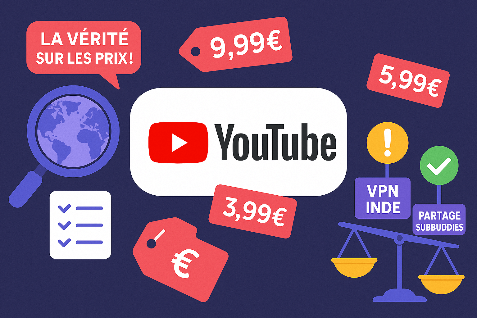 Abonnement YouTube Premium pas cher : toutes les methodes